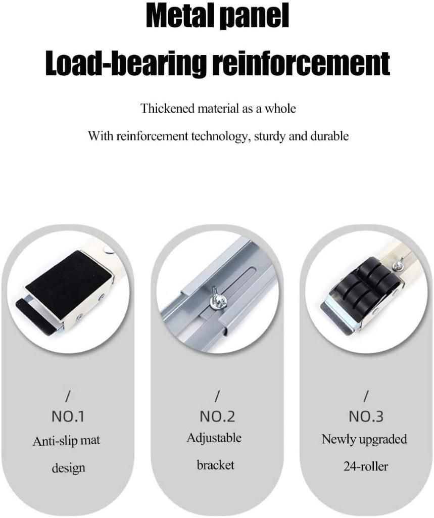 Multi-Functional Adjustable Trolley Fixed Mount Racks Holder