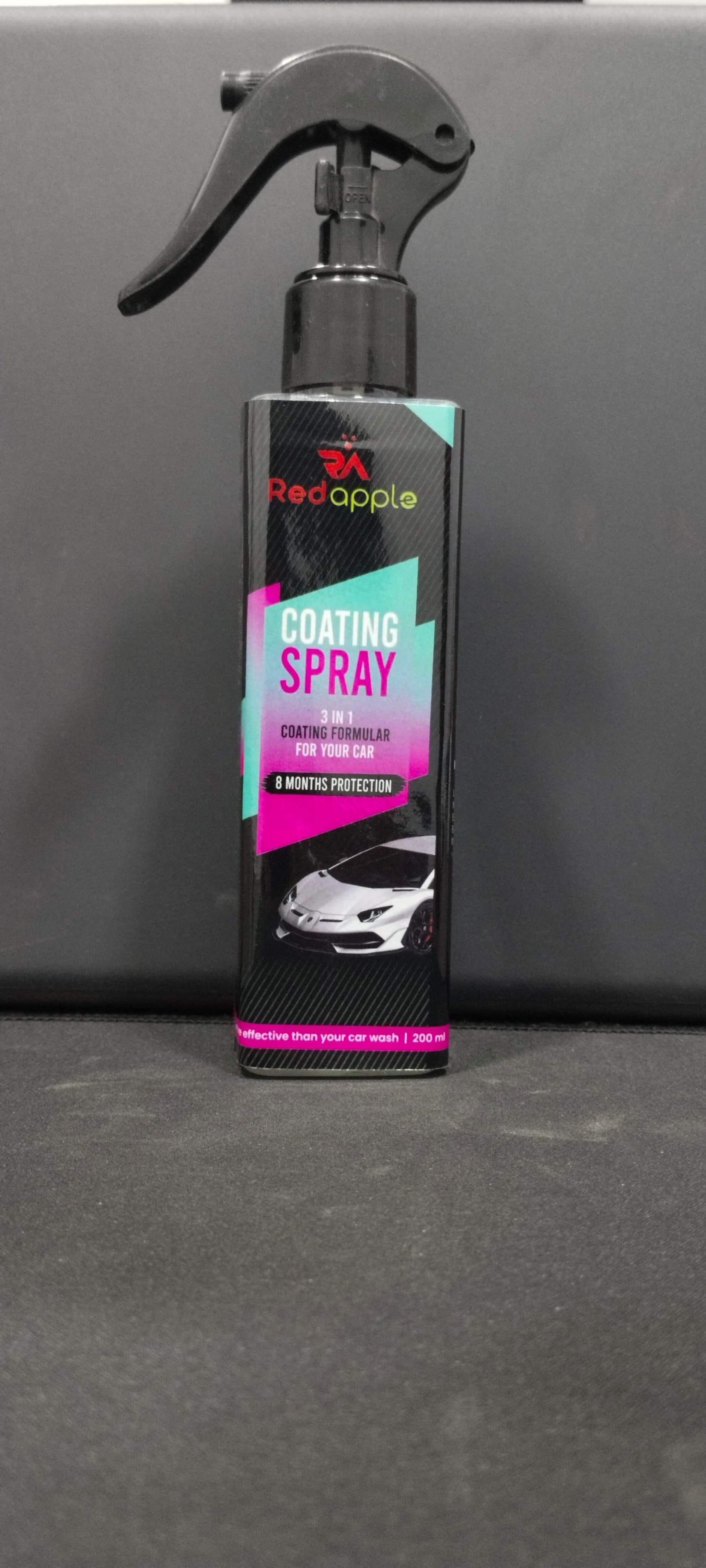 Showroom Shine 2-in-1 Combo: Quick Foam Cleaner (200ml) & Protective Coating Spray (200ml)