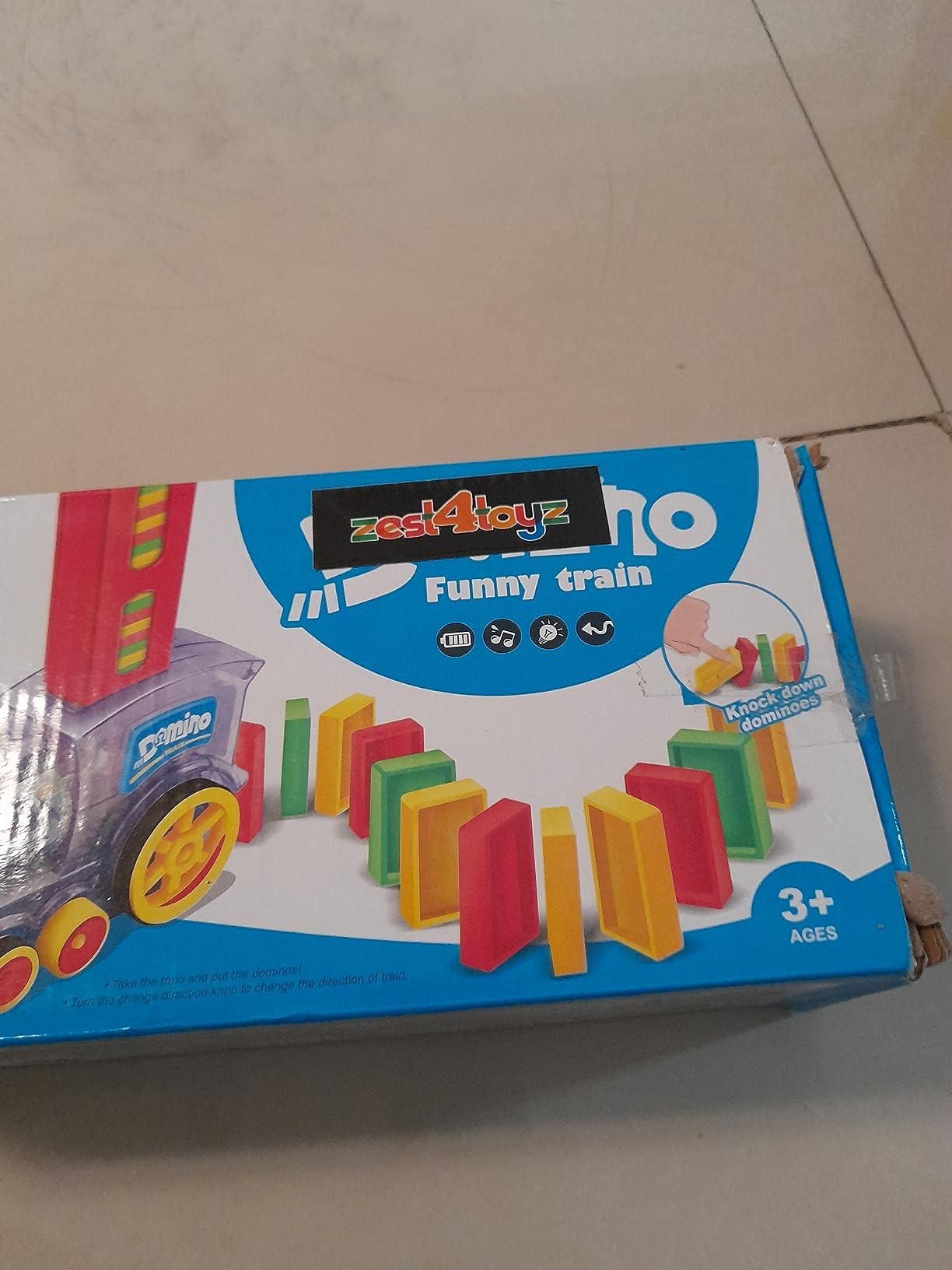 The Auto-Placing Domino Train Set (40 Pcs)