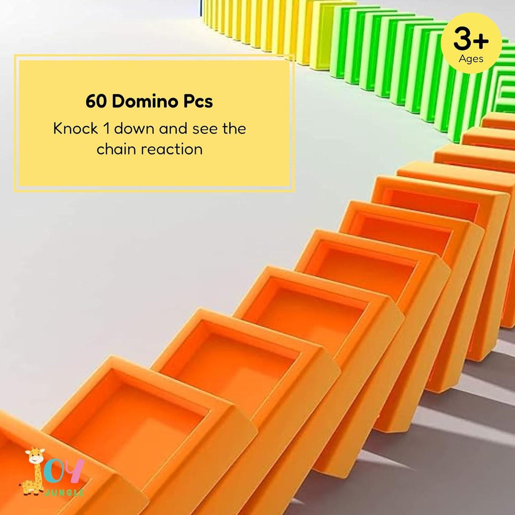 The Auto-Placing Domino Train Set (40 Pcs)