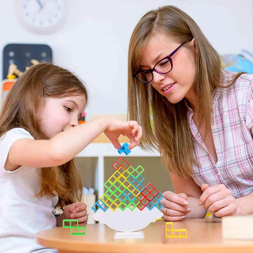 STEM-Focused Stacking Game for Toddler & Kids