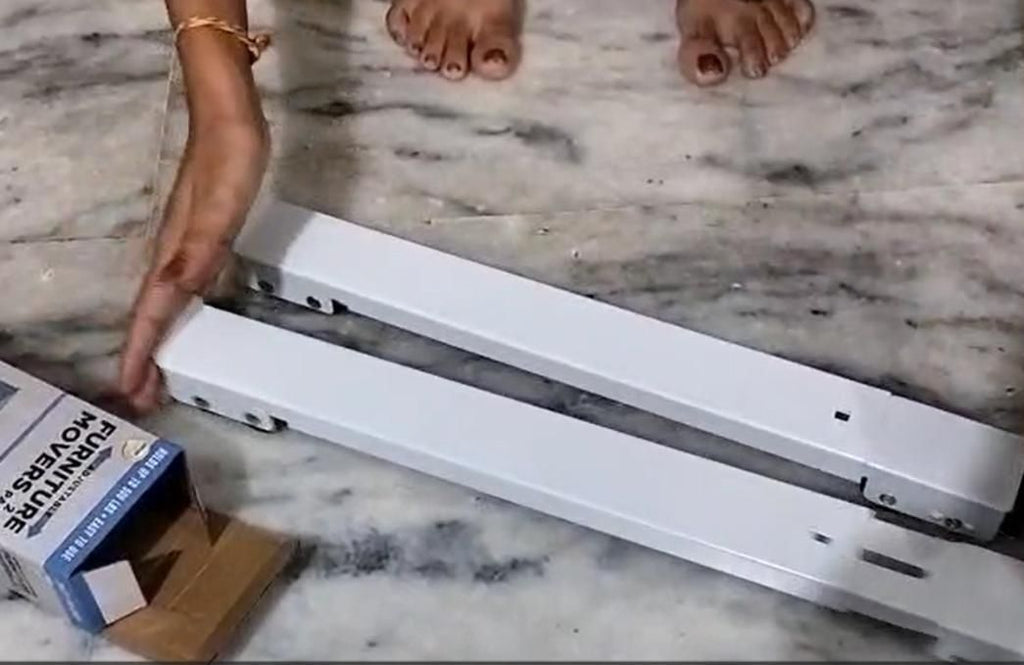 Multi-Functional Adjustable Trolley Fixed Mount Racks Holder