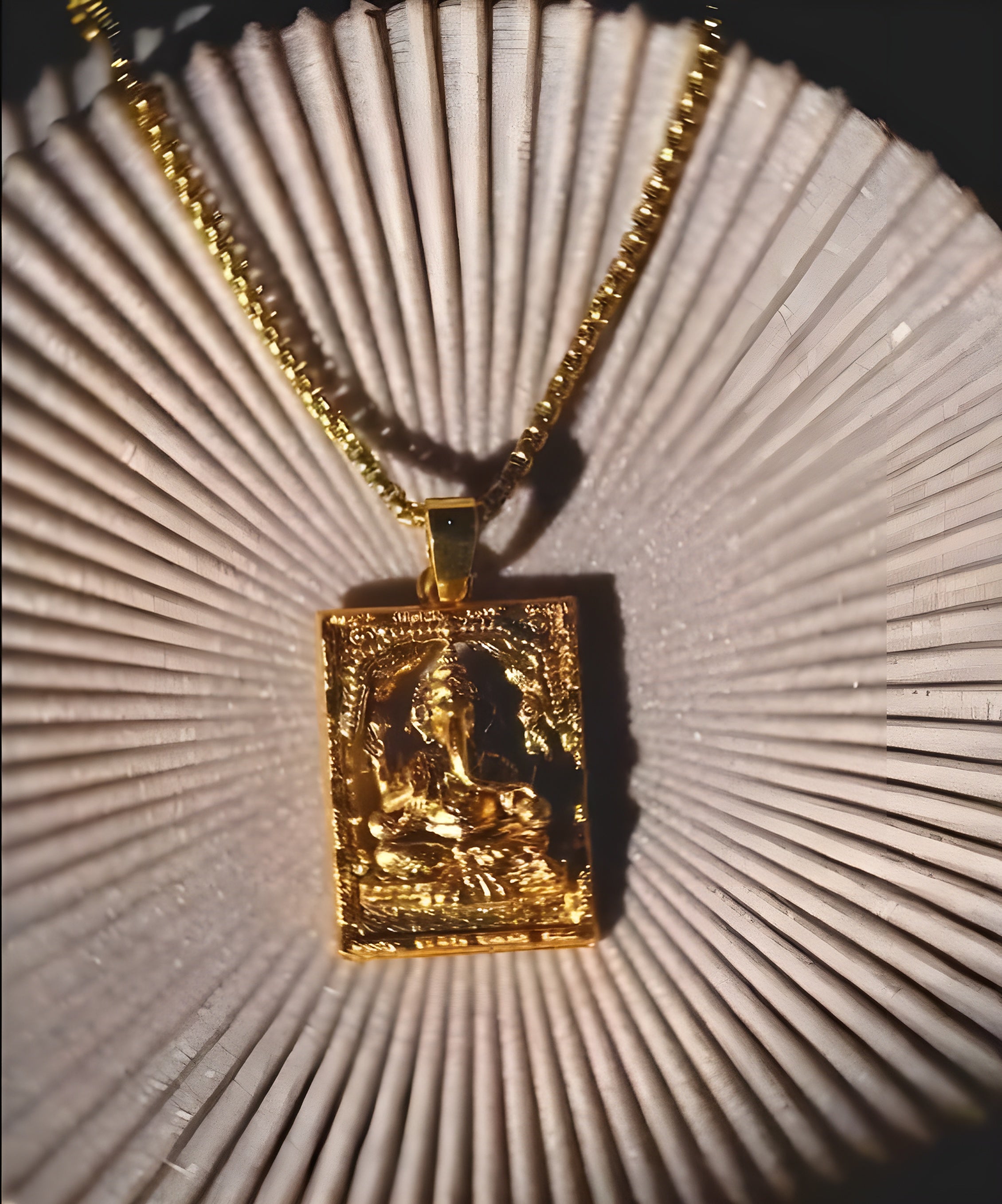 Gold Plated Ganeshji Pendant ✨